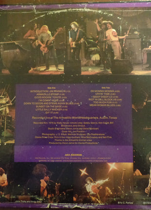 Commander Cody And His Lost Planet Airmen : Live From Deep In The Heart Of Texas (LP, Album, Mon)