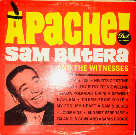 Sam Butera And The Witnesses : Apache (LP, Album)