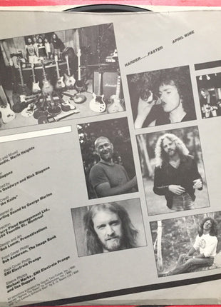 April Wine : Harder.....Faster (LP, Album, Win)