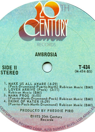 Ambrosia (2) : Ambrosia (LP, Album, Pit)