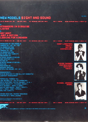 New Models : Sight And Sound (12", EP)