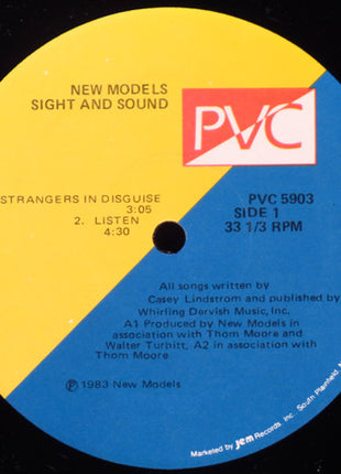 New Models : Sight And Sound (12", EP)
