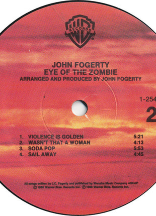 John Fogerty : Eye Of The Zombie (LP, Album, Spe)