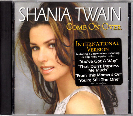 Shania Twain : Come On Over (International Version) (CD, Album, RE)