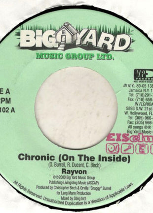 Rayvon : Chronic (On The Inside) (7")