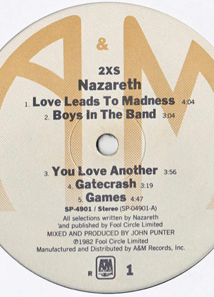 Nazareth (2) : 2XS (LP, Album, R -)