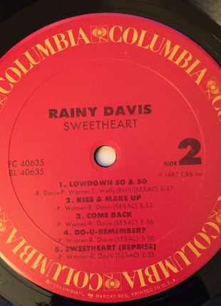 Rainy Davis : Sweetheart (LP, Album)