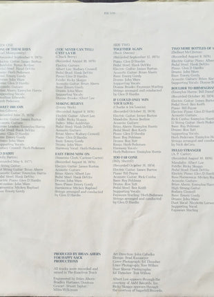 Emmylou Harris : Profile / Best Of Emmylou Harris (LP, Comp, Gol)