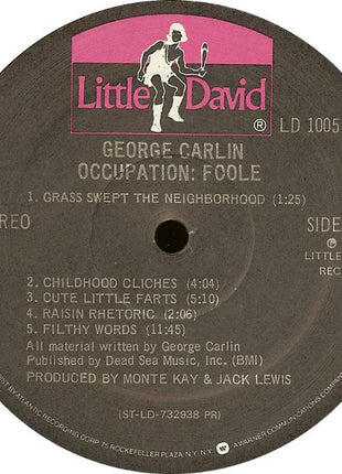 George Carlin : Occupation: Foole (LP, Album, PR )