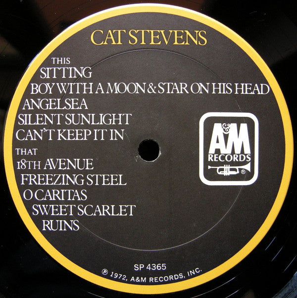 Buy Cat Stevens : Catch Bull At Four (LP, Album, Pit) Online for a great  price – Tumbleweeds Record Shop