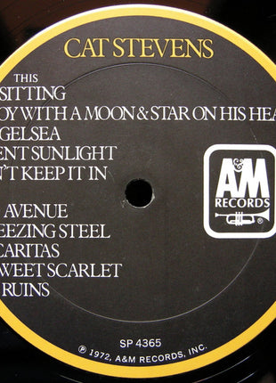 Cat Stevens : Catch Bull At Four (LP, Album, Pit)