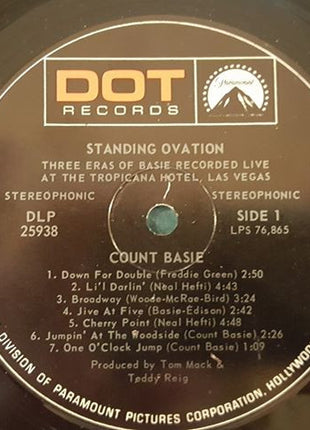 Count Basie : Standing Ovation (LP, Album)