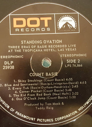 Count Basie : Standing Ovation (LP, Album)