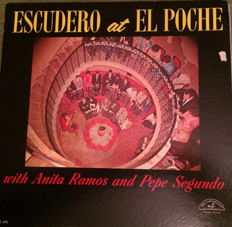 Mario Escudero, Anita Ramos, Pepe Segundo : Escudero At El Poche (LP, Mono)