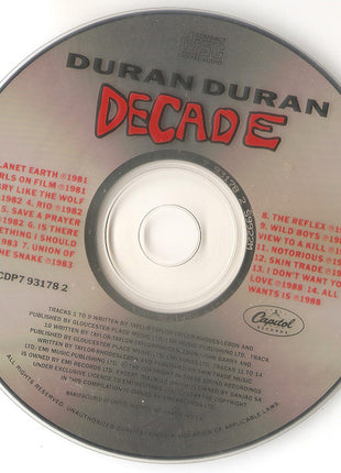 Duran Duran : Decade (CD, Comp)