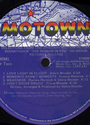 Stevie Wonder : The Woman In Red (Selections From The Original Motion Picture Soundtrack) (LP, Album, Gat)