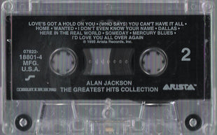 Alan Jackson (2) : The Greatest Hits Collection (Cass, Comp)