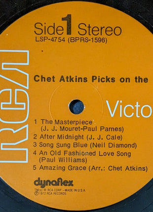 Chet Atkins : Picks On The Hits (LP, Album)