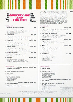 Country Joe And The Fish : The Life And Times Of Country Joe And The Fish From Haight-Ashbury To Woodstock (2xLP, Album, Gat)