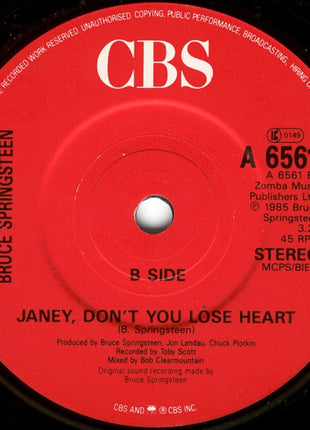 Bruce Springsteen : I'm Goin' Down / Janey, Don't You Lose Heart (7")