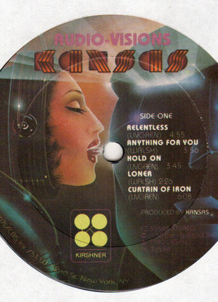 Kansas (2) : Audio-Visions (LP, Album, Ter)
