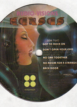 Kansas (2) : Audio-Visions (LP, Album, Ter)