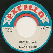 Jimmy Anderson (4) : Goin' Crazy Over T.V. / Love Me Babe (7")