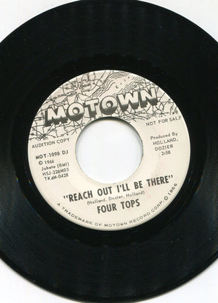 Four Tops : Reach Out I'll Be There (7", Single, Mono, Promo)