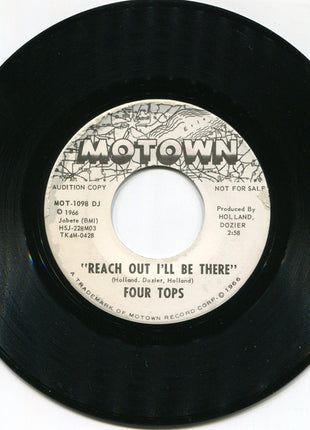 Four Tops : Reach Out I'll Be There (7", Single, Mono, Promo)