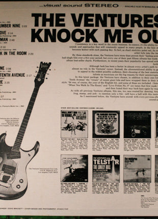 The Ventures : Knock Me Out! (LP, Album, Pit)