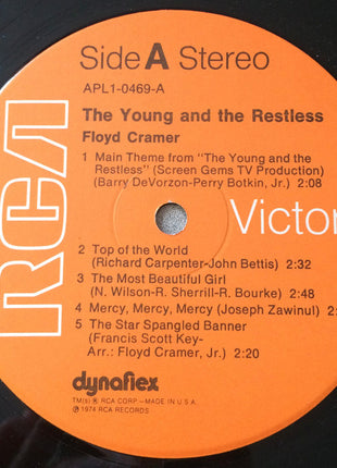 Floyd Cramer : The Young And The Restless (LP, Album)