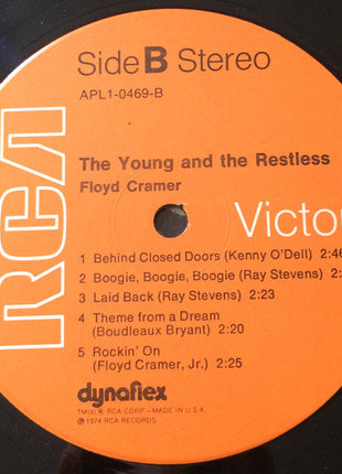 Floyd Cramer : The Young And The Restless (LP, Album)