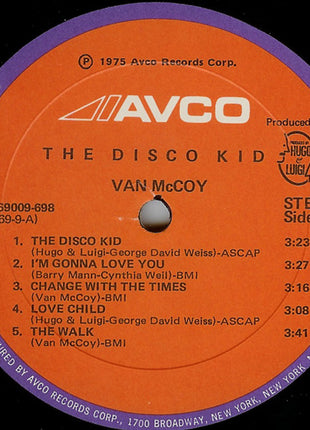 Van McCoy : The Disco Kid (LP, Album)