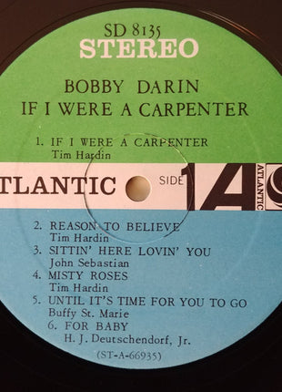 Bobby Darin : If I Were A Carpenter (LP, Album)