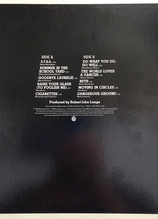 City Boy : Book Early (LP, Album, San)