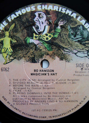 Bo Hansson : Magician's Hat (LP, Album, PR )