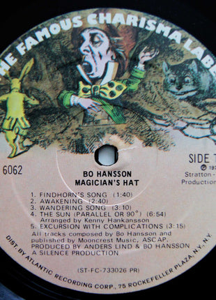 Bo Hansson : Magician's Hat (LP, Album, PR )