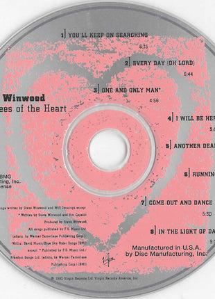 Steve Winwood : Refugees Of The Heart (CD, Album, Club, BMG)