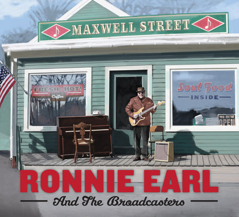 Ronnie Earl And The Broadcasters : Maxwell Street (CD, Album)