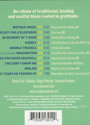 Ronnie Earl And The Broadcasters : Maxwell Street (CD, Album)