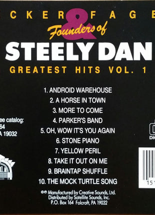 Walter Becker & Donald Fagen : Founders Of Steely Dan - Greatest Hits Vol. 1 (CD, Comp, RM)