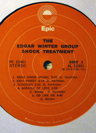 The Edgar Winter Group : Shock Treatment (LP, Album, Ter)