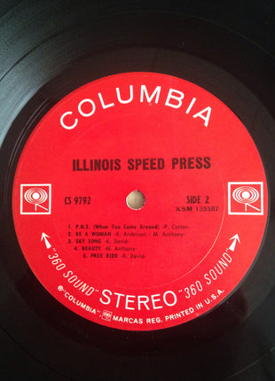 Illinois Speed Press : Illinois Speed Press (LP, Album, Ter)