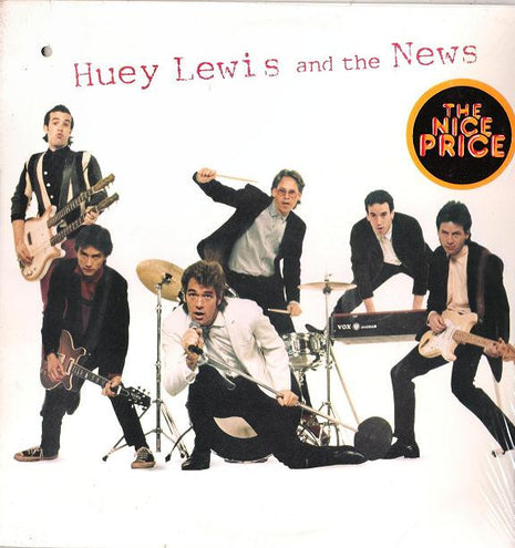 Huey Lewis & The News : Huey Lewis And The News (LP, Album, RE, Car)