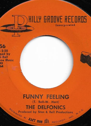 The Delfonics : Funny Feeling / My New Love (7", Ora)