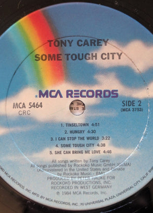 Tony Carey : Some Tough City (LP, Album, Club)