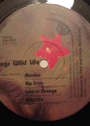 Wings (2) : Wild Life (LP, Album, Win)