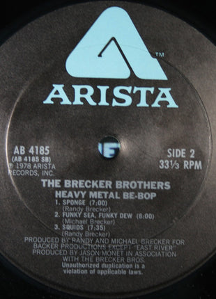 The Brecker Brothers : Heavy Metal Be-Bop (LP, Album, Ter)