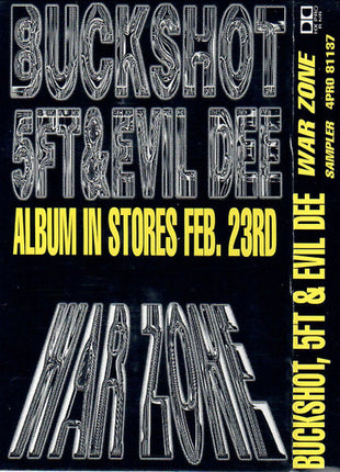 Black Moon : War Zone (Cass, Mixed, Promo, Smplr)