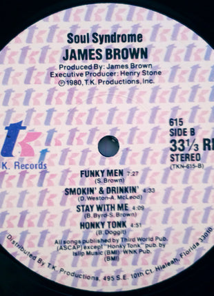 James Brown : Soul Syndrome (LP, Album, Promo)